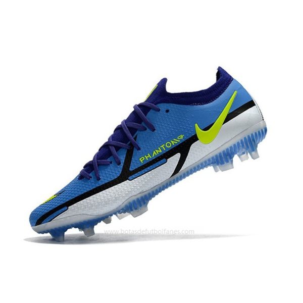 Nike Phantom GT Elite FG Azul Amarillo Gris